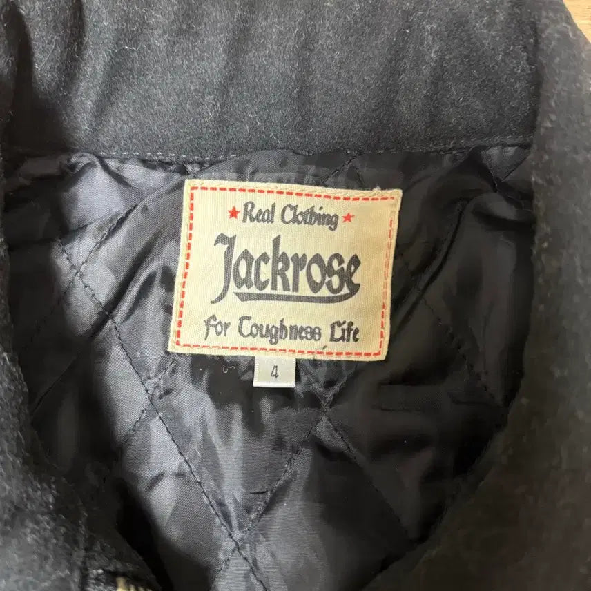 [BUNJANG] Jackrose Black Wool Jacket / Jackrose 블랙 울 자켓
