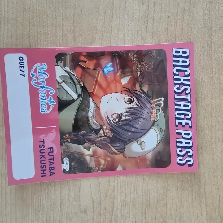 [BUNJANG] Bang Dream Futaba Tsukushi Illustration Card / 뱅드림 후타바 츠쿠시 일러스트 카드