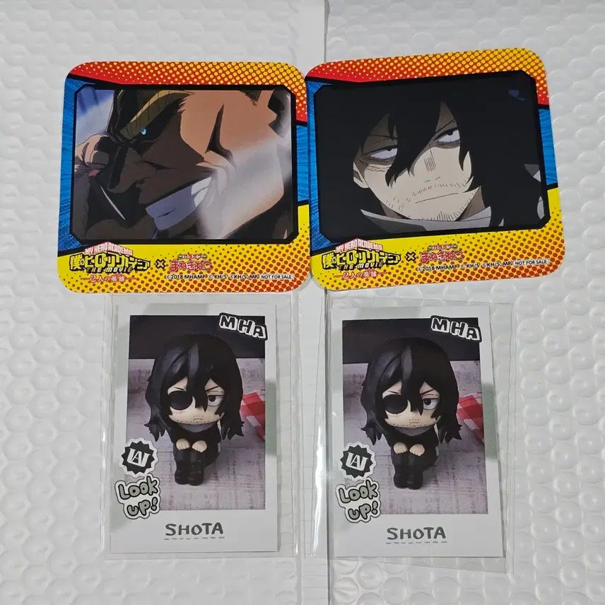 [BUNJANG] My Hero Academia Coaster Set &amp; Lookup Snapmaide / 나의 히어로 아카데미아 코스터 2종&amp;룩업 스냅마이드 2장 세트