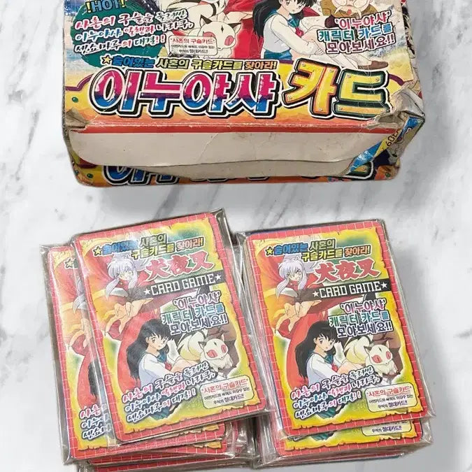 [BUNJANG] Inuyasha Card 30-Pack / 이누야샤 카드30팩
