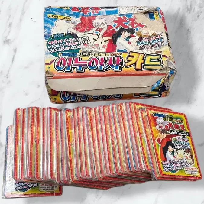 [BUNJANG] Inuyasha Card 30-Pack / 이누야샤 카드30팩