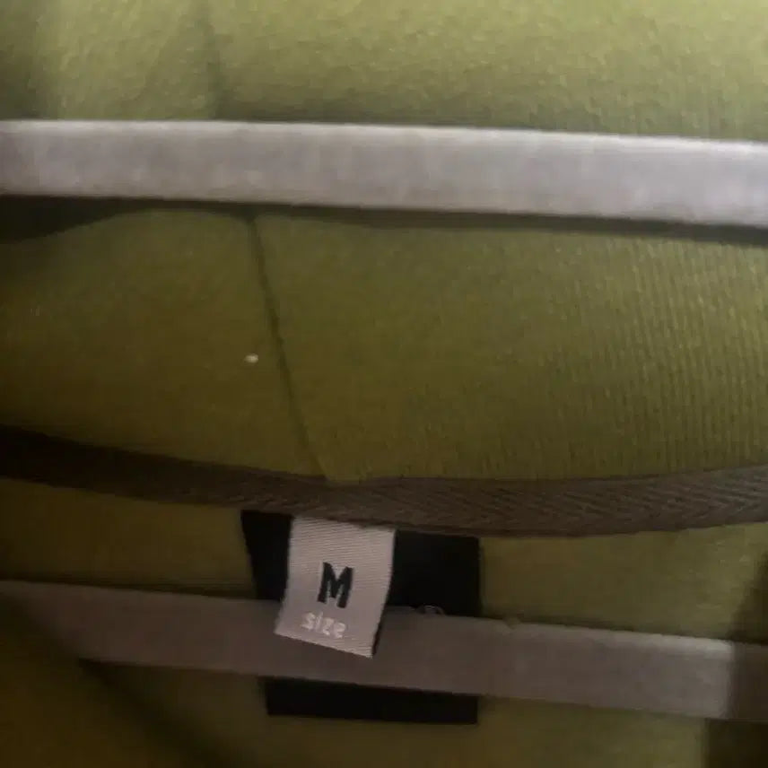[BUNJANG] TWN Slake Hood Olive Hoodie / 티떠블유엔 슬레이크 후드 올리브