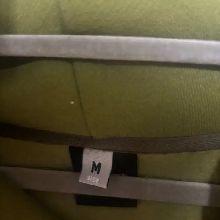 [BUNJANG] TWN Slake Hood Olive Hoodie / 티떠블유엔 슬레이크 후드 올리브