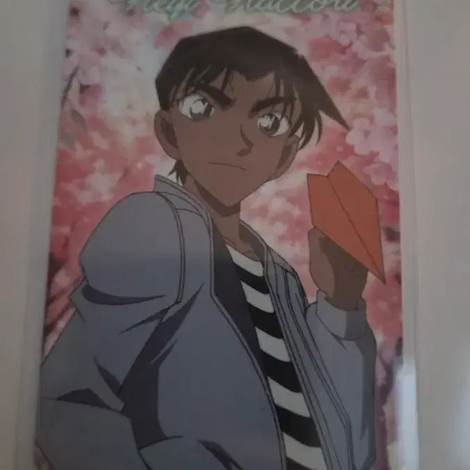 [BUNJANG] Conan Heiji Hattori Cherry Blossom Theme Photocard / 코난 벚꽃 테마 핫토리