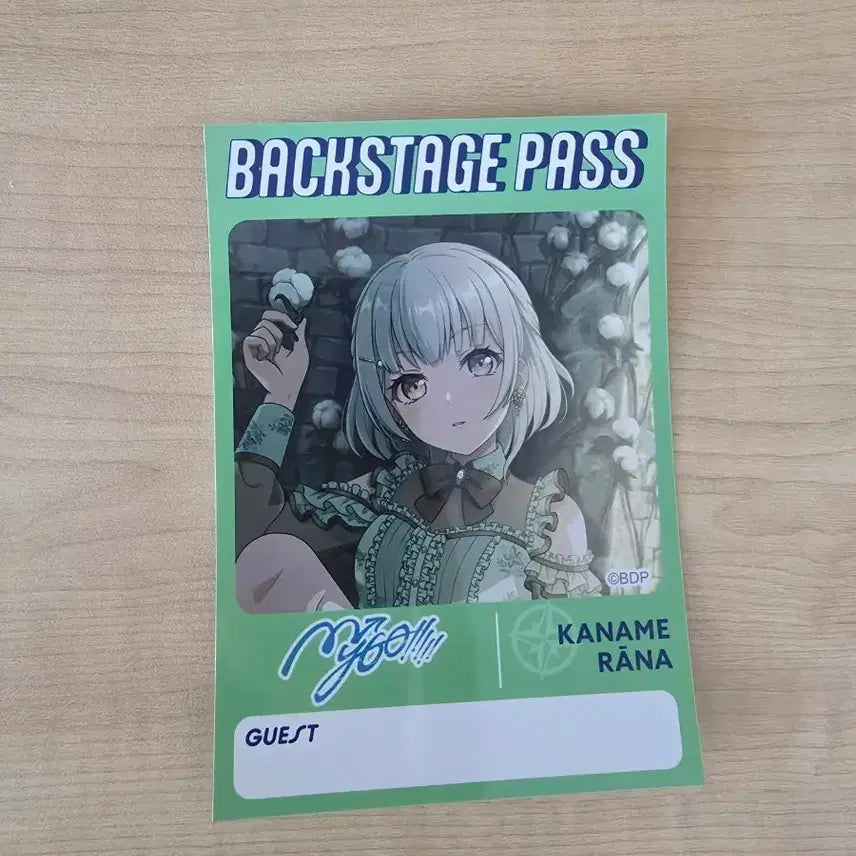 [BUNJANG] BanG Dream! Ran Mitake Illustration Card / 뱅드림 카나메 라나 일러스트 카드