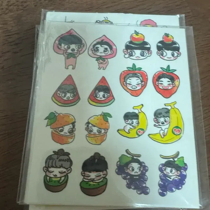 [BUNJANG] EXO Fan Art Sticker Bundle Set / 엑소 팬아트 스티커 팬아터 됴램이 구베 등등