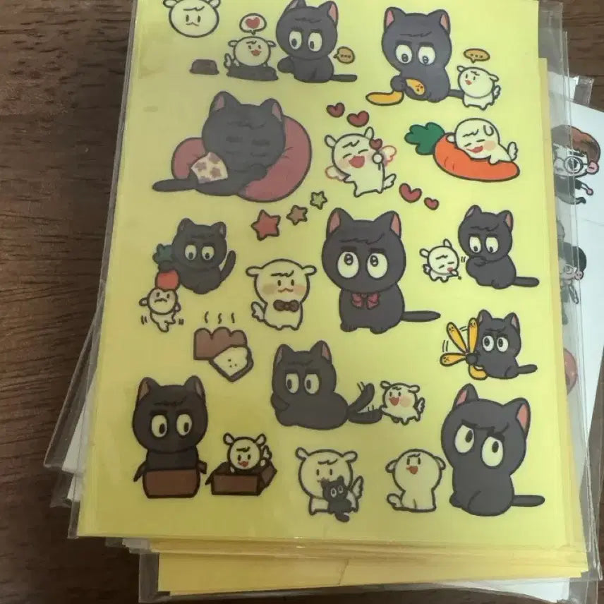 [BUNJANG] EXO Fan Art Sticker Bundle Set / 엑소 팬아트 스티커 팬아터 됴램이 구베 등등