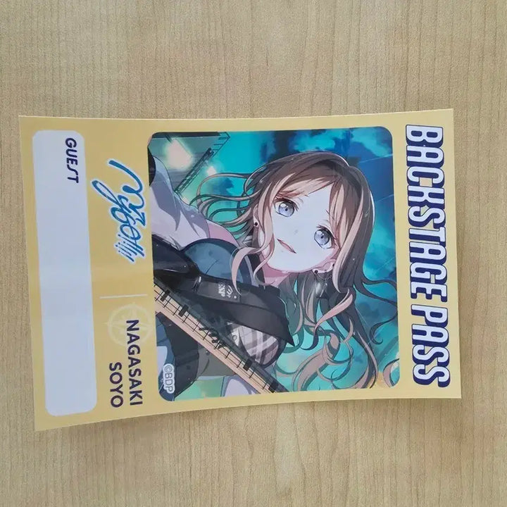 [BUNJANG] BanG Dream! Soyo Nagasaki Illustration Card / 뱅드림 나가사키 소요 일러스트 카드