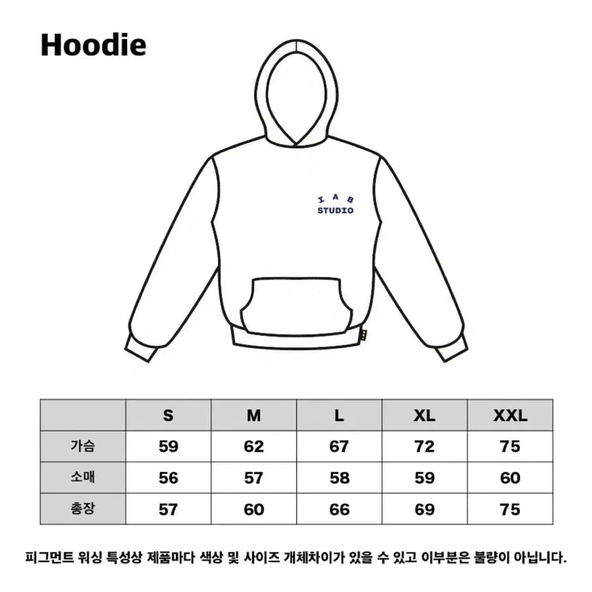 [BUNJANG] Iab Studio Camo Logo Hoodie Black / 아이앱 스튜디오 카모 로고 후드 블랙