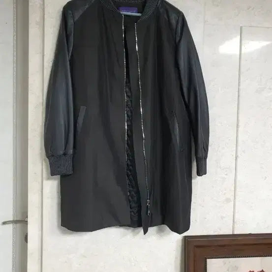 [BUNJANG] The Izzat Collection Lambskin Quilted Long Jacket Women&