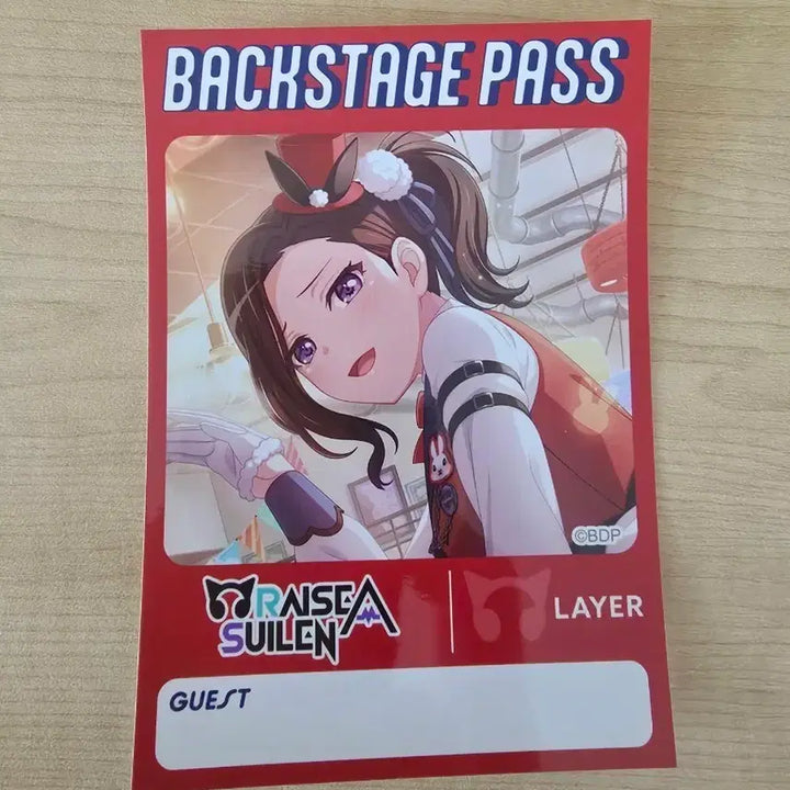 [BUNJANG] BanG Dream! Wakana Reiya Illustration Card / 뱅드림 레이야 와카나 레이 일러스트 카드