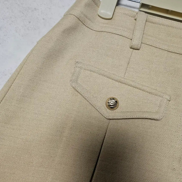 [BUNJANG] Lookast Tiny Pleats Mini Skirt Beige M / 룩캐스트 티니 플리츠 미니 스커트 베이지 M