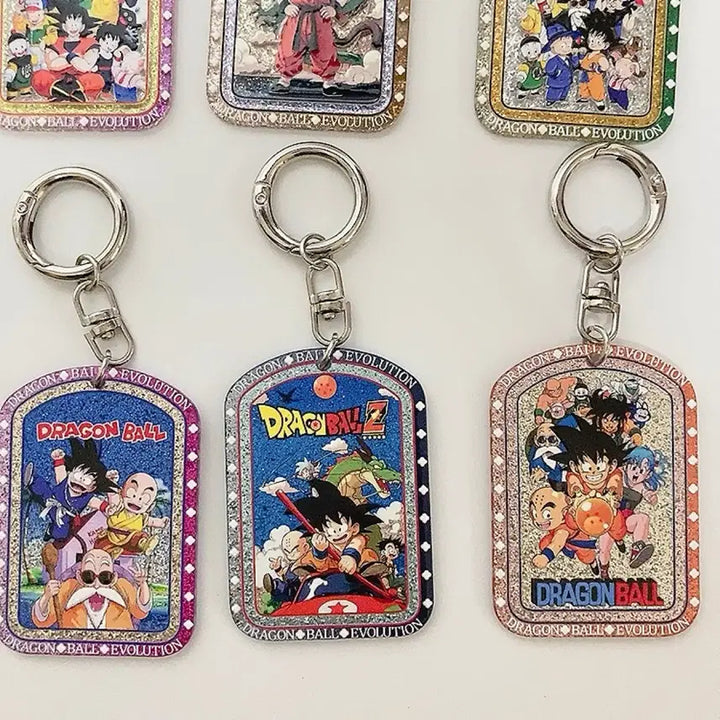 [BUNJANG] Dragon Ball Pendant Keychain Set / 드래곤볼 펜던트 키링