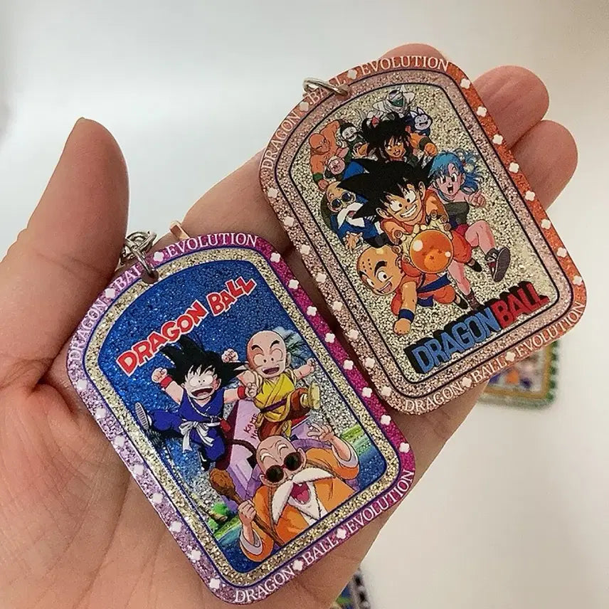 [BUNJANG] Dragon Ball Pendant Keychain Set / 드래곤볼 펜던트 키링