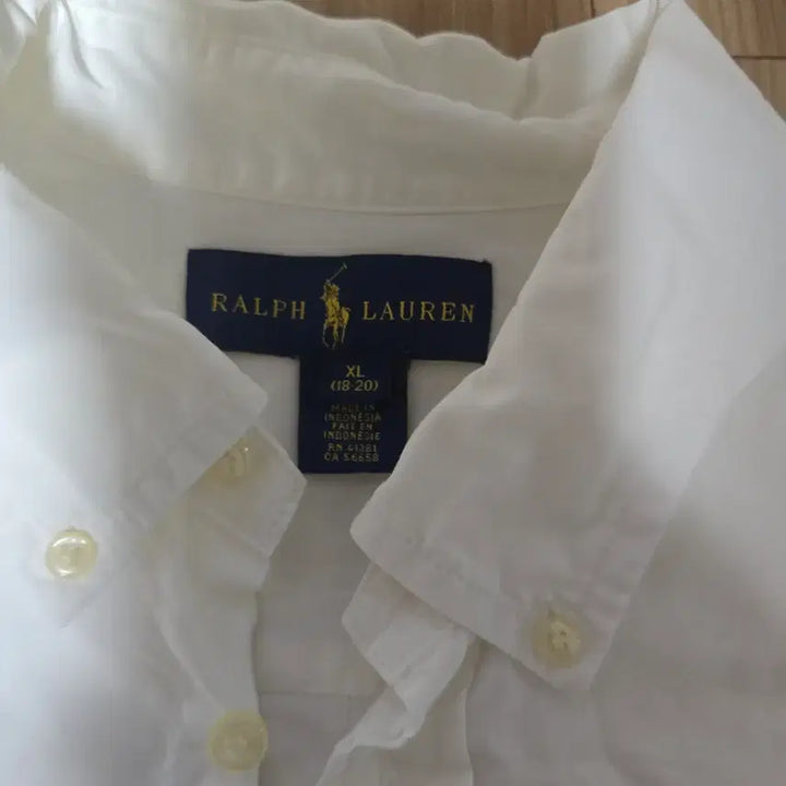 [BUNJANG] Polo Ralph Lauren White Shirt / 폴로 랄프로렌 화이트 셔츠18-20