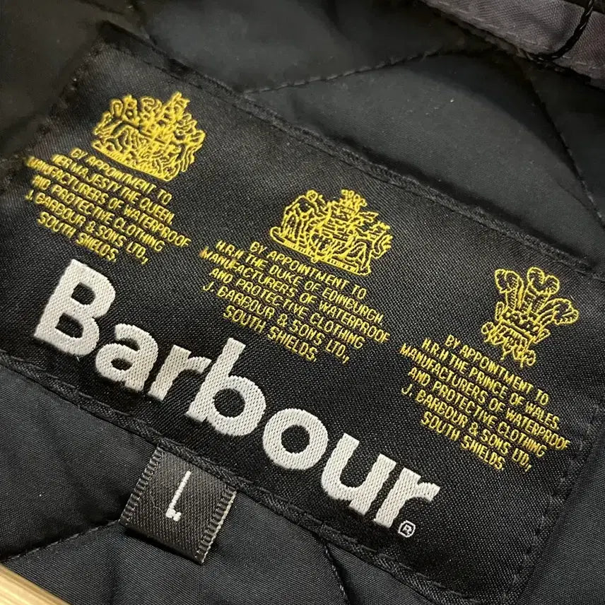 [BUNJANG] Barbour Quilted Jacket Black L / 바버 퀄팅 자켓 블랙 L  