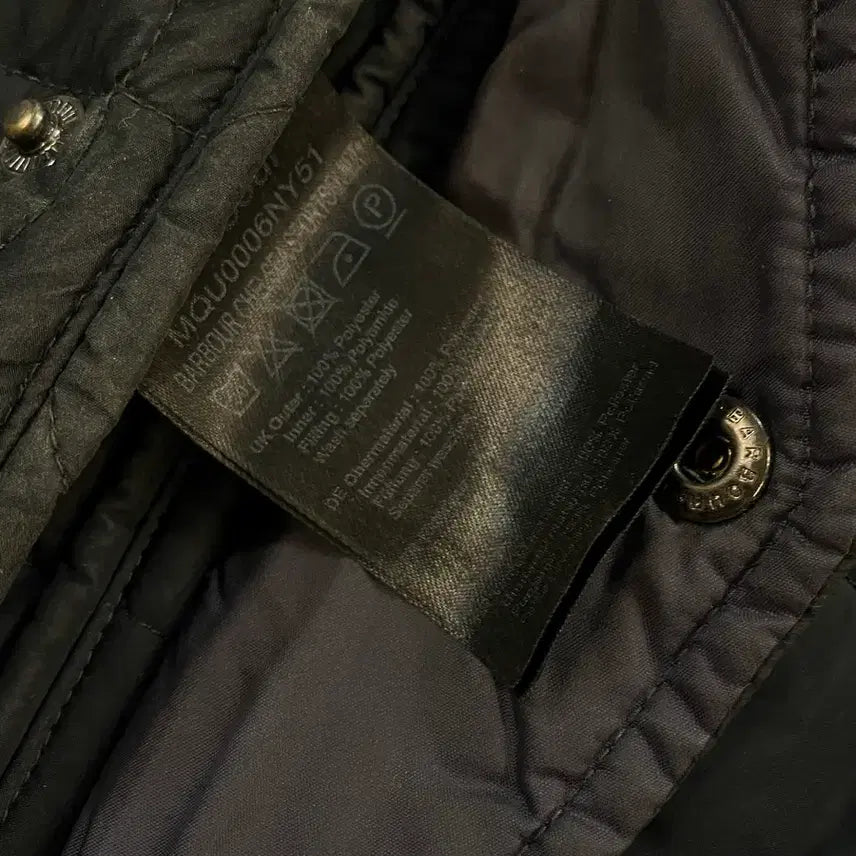 [BUNJANG] Barbour Quilted Jacket Black L / 바버 퀄팅 자켓 블랙 L  