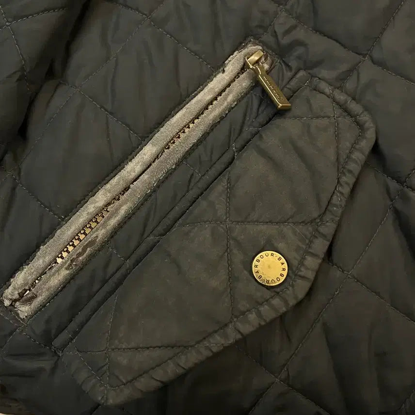 [BUNJANG] Barbour Quilted Jacket Black L / 바버 퀄팅 자켓 블랙 L  