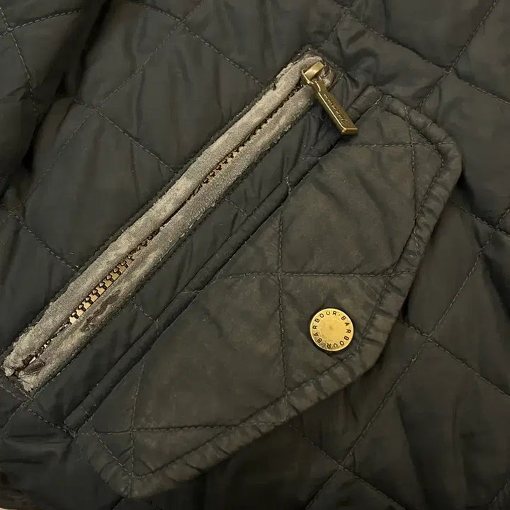 [BUNJANG] Barbour Quilted Jacket Black L / 바버 퀄팅 자켓 블랙 L  