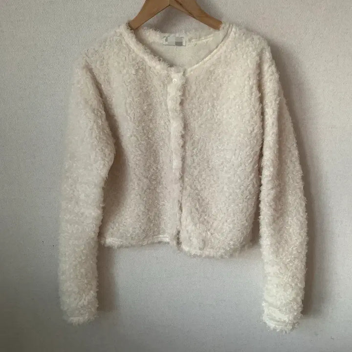 [BUNJANG] Delight Moon Toiny Cardigan / 딜라잇문 토이니 퍼가디건 아이