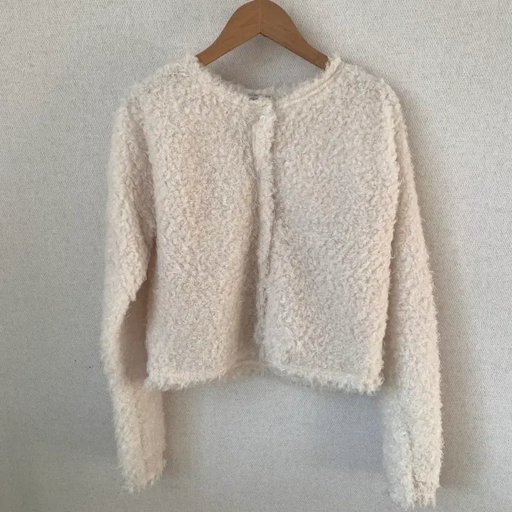 [BUNJANG] Delight Moon Toiny Cardigan / 딜라잇문 토이니 퍼가디건 아이