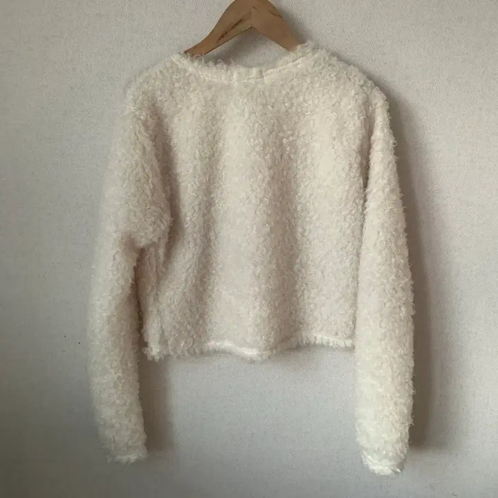 [BUNJANG] Delight Moon Toiny Cardigan / 딜라잇문 토이니 퍼가디건 아이
