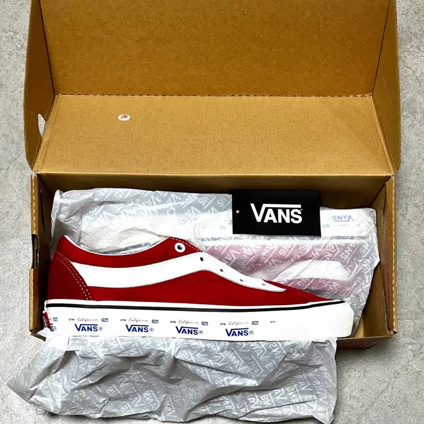 [BUNJANG] Vans Bold NI Red Sneakers / 반스 볼드 NI (레드)