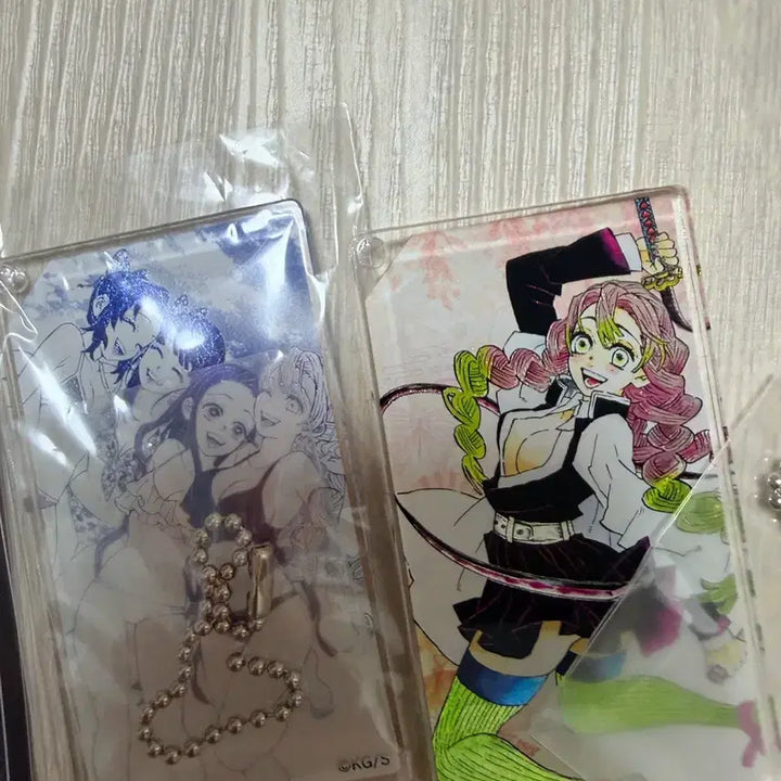 [BUNJANG] Demon Slayer Acrylic Keyring Set / 택포/ 귀멸의 칼날 아크릴 키링 세트