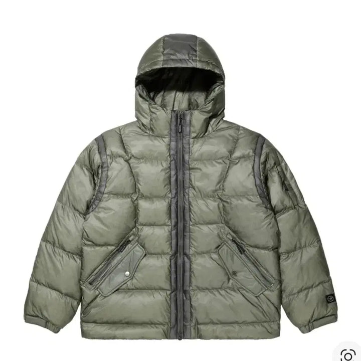 [BUNJANG] Lockheed Martin Tech Shell Goose Down Jumper Olive / (2)록히드마틴 테크 쉘 구스 다운 점퍼 올리브