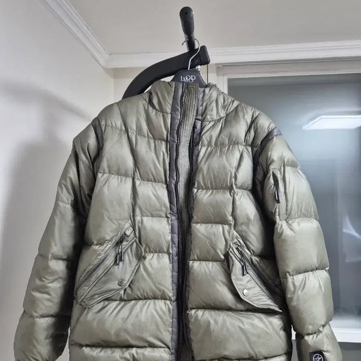 [BUNJANG] Lockheed Martin Tech Shell Goose Down Jumper Olive / (2)록히드마틴 테크 쉘 구스 다운 점퍼 올리브
