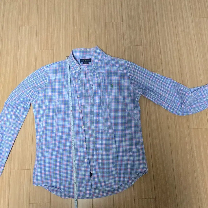 [BUNJANG] Polo Ralph Lauren Checkered Shirt Blue / 폴로 랄프로렌 체크 셔츠 블루
