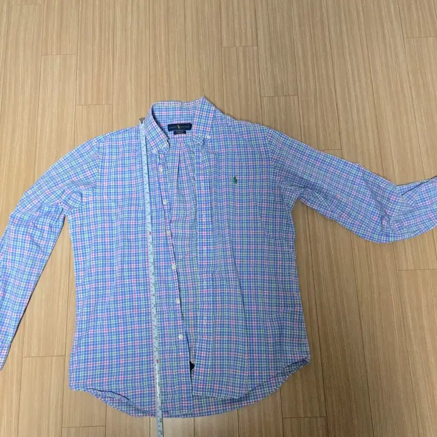 [BUNJANG] Polo Ralph Lauren Checkered Shirt Blue / 폴로 랄프로렌 체크 셔츠 블루