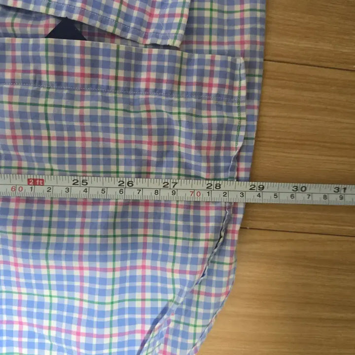 [BUNJANG] Polo Ralph Lauren Checkered Shirt Blue / 폴로 랄프로렌 체크 셔츠 블루