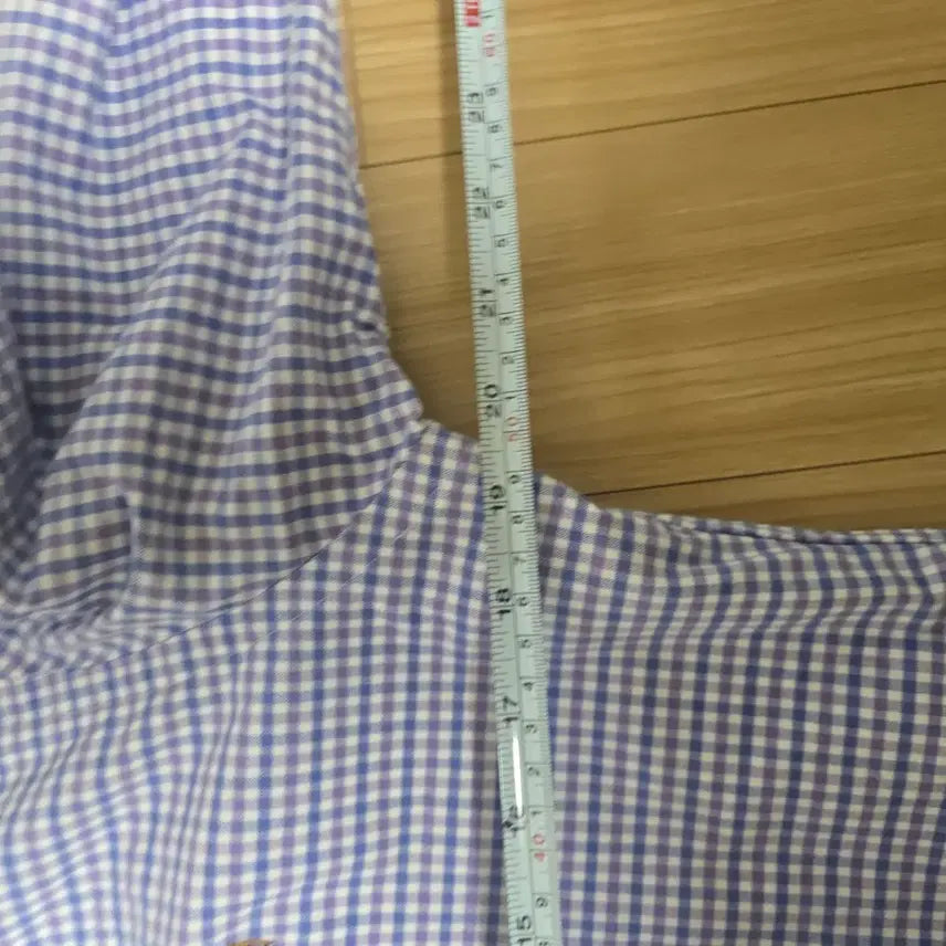 [BUNJANG] Polo Ralph Lauren Blue Gingham Check Shirt / 폴로 랄프로렌 블루 깅엄체크 셔츠