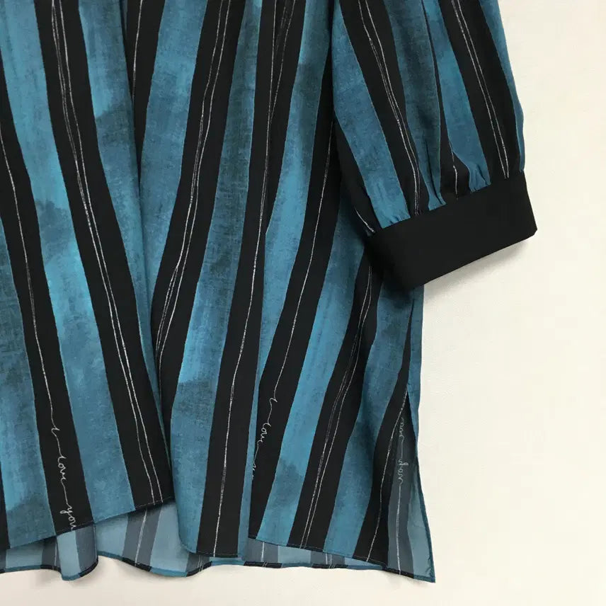 [BUNJANG] MICHAA Striped Blouse 85 / MICHAA 미샤 스트라이프 블라우스 85