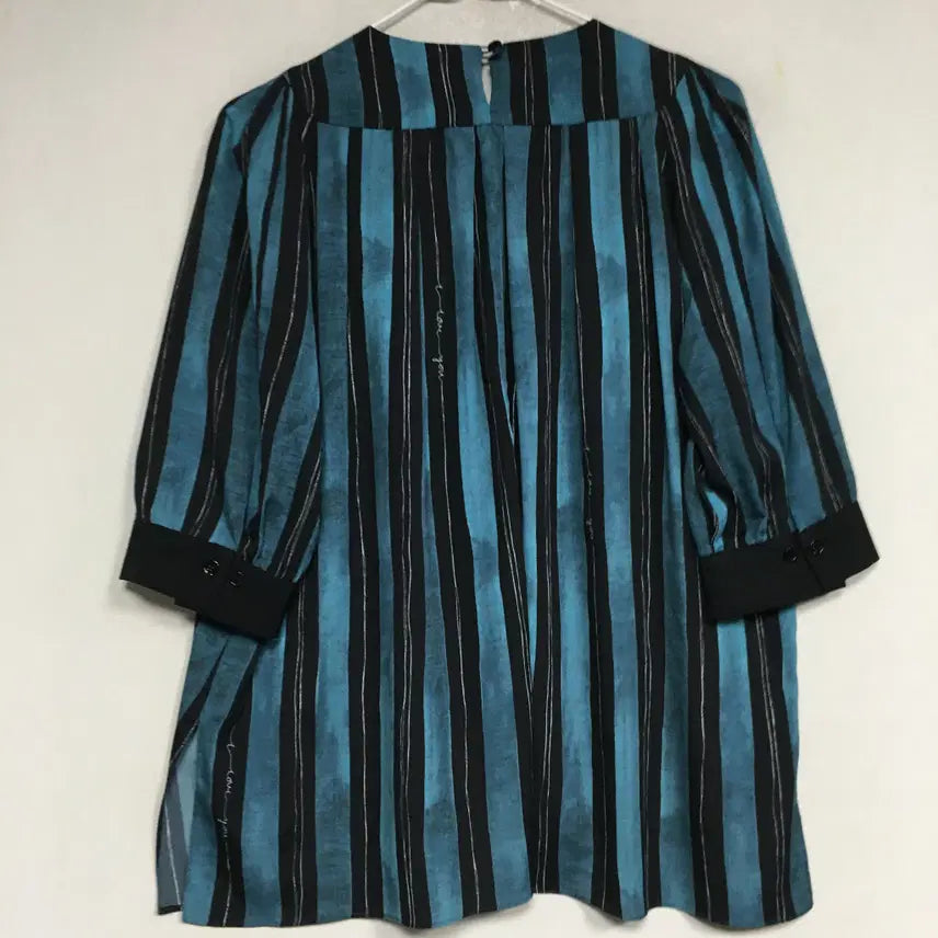 [BUNJANG] MICHAA Striped Blouse 85 / MICHAA 미샤 스트라이프 블라우스 85