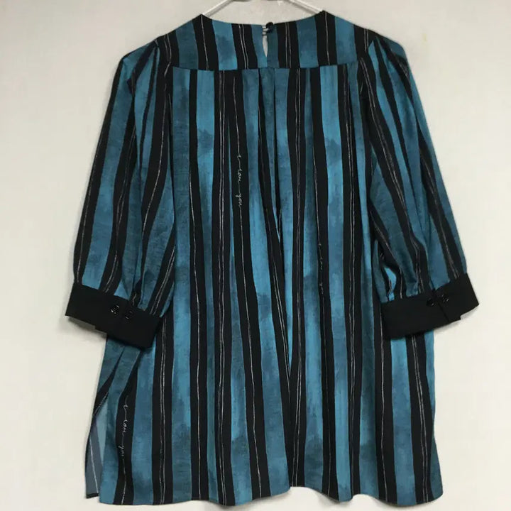 [BUNJANG] MICHAA Striped Blouse 85 / MICHAA 미샤 스트라이프 블라우스 85