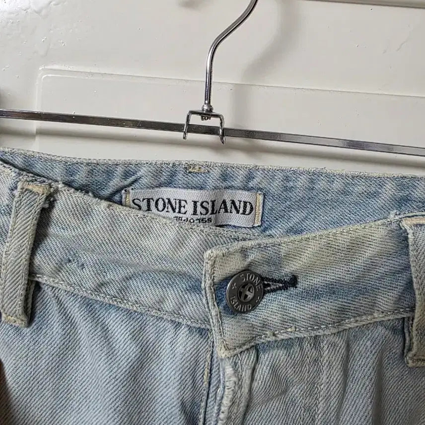[BUNJANG] Stone Island Washed Denim Jeans / 정품 스톤아일랜드 워싱 데님 청바지