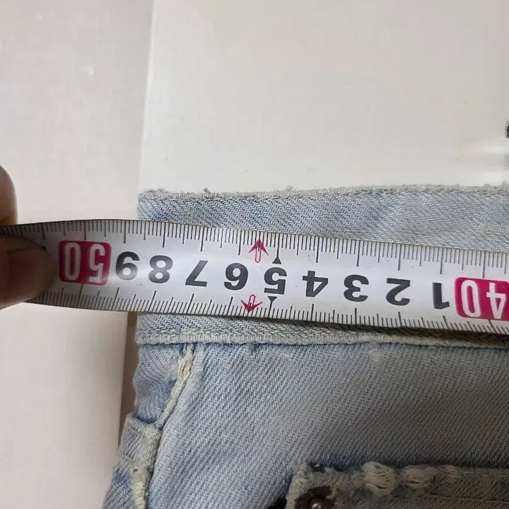 [BUNJANG] Stone Island Washed Denim Jeans / 정품 스톤아일랜드 워싱 데님 청바지