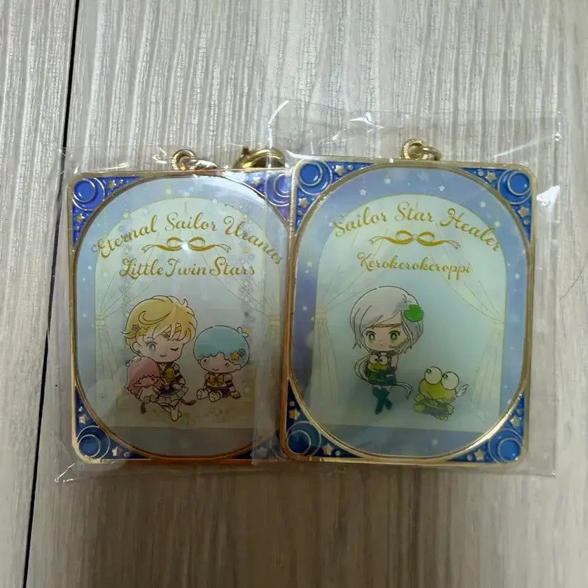 [BUNJANG] Sailor Moon Kerberos &amp; Little Twin Stars Keyring Bundle / 택포/ 세일러문 케로베로피/리틀트윈스타 키링 2종