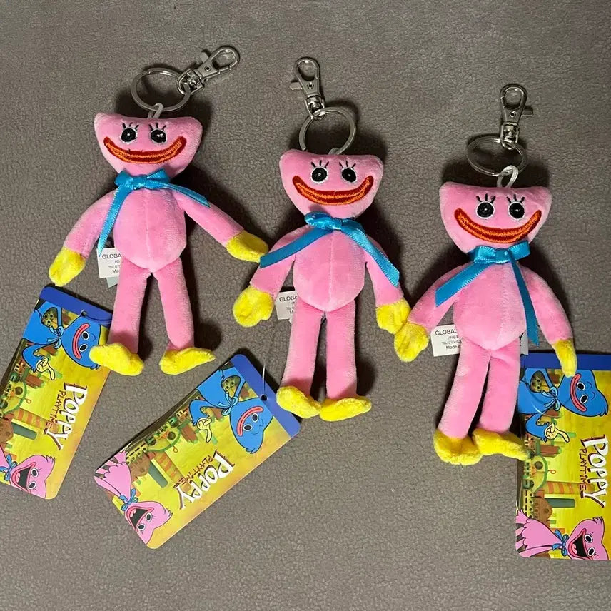 [BUNJANG] Huggy Wuggy Kissy Missy Keyring / (새상품)허기워기 키시미시 인형 키링 판매