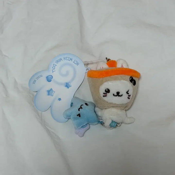 [BUNJANG] NCT WISH Fanlight Mini Keyring Bubble Cat / 엔시티 위시 팬라이트 미니 키링 버블냥