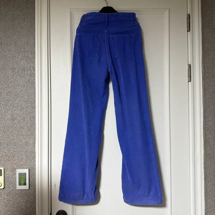 [BUNJANG] ZARA Corduroy Semi-Wide Pants (Blue) / 자라 코듀로이 팬츠(핑크 아니에요!!!)