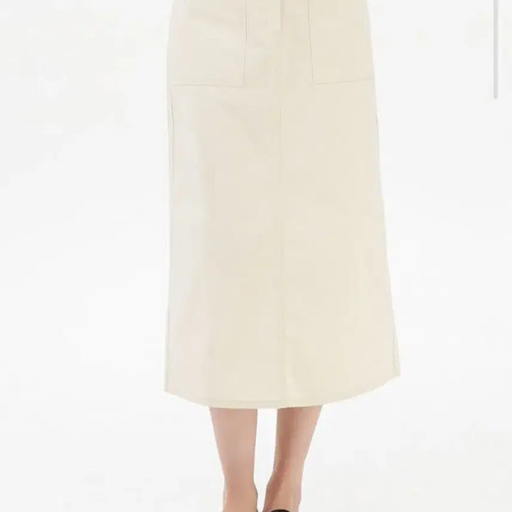 [BUNJANG] Top Ten Long Skirt Cream XS / 탑텐 롱스커트 크림 xs