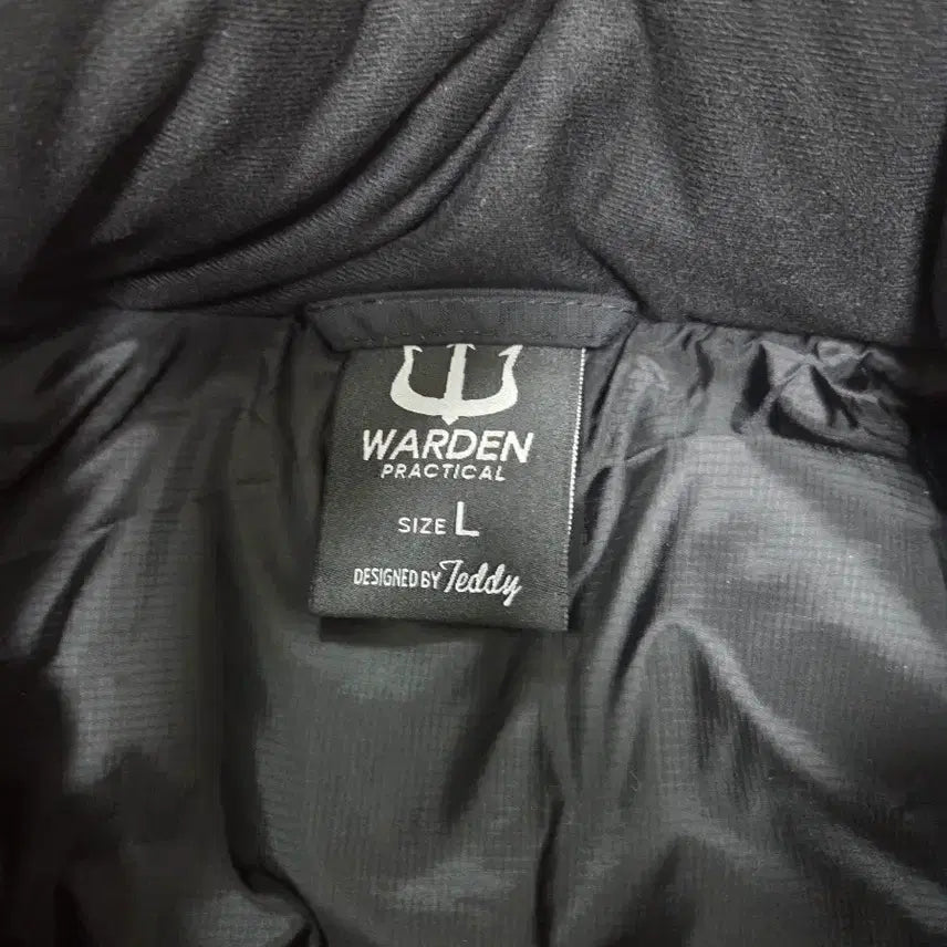 [BUNJANG] Warden Snowman Padded Jacket (Black, L) / 워든 스노우맨 패딩 자켓