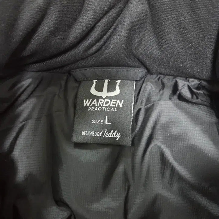 [BUNJANG] Warden Snowman Padded Jacket (Black, L) / 워든 스노우맨 패딩 자켓