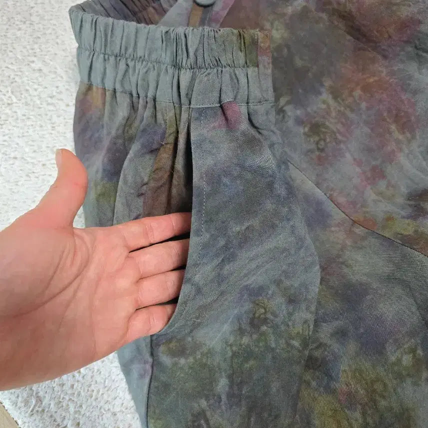 [BUNJANG] Natural Dye Balloon Fit Harem Pants / 천연염색 와일드 통바지 / 벌룬핏 배기 바지