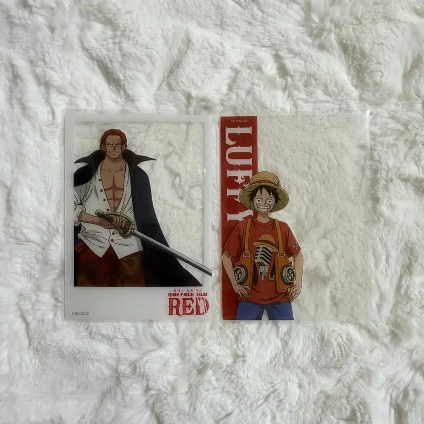 [BUNJANG] One Piece Film Red Memory Collection Card Bundle - Luffy &amp; Shanks / 원피스 필름 레드 메모리 컬렉션 카드 일괄 루피 샹크스