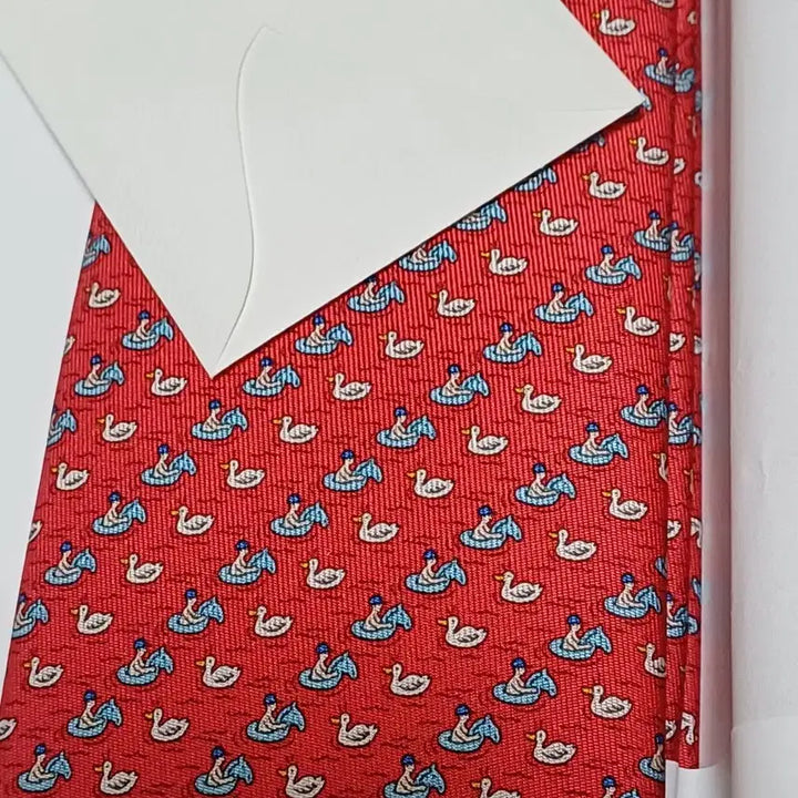 [BUNJANG] Hermès and Ferragamo Silk Necktie Bundle Set / 에르메스 페레가모 넥타이
