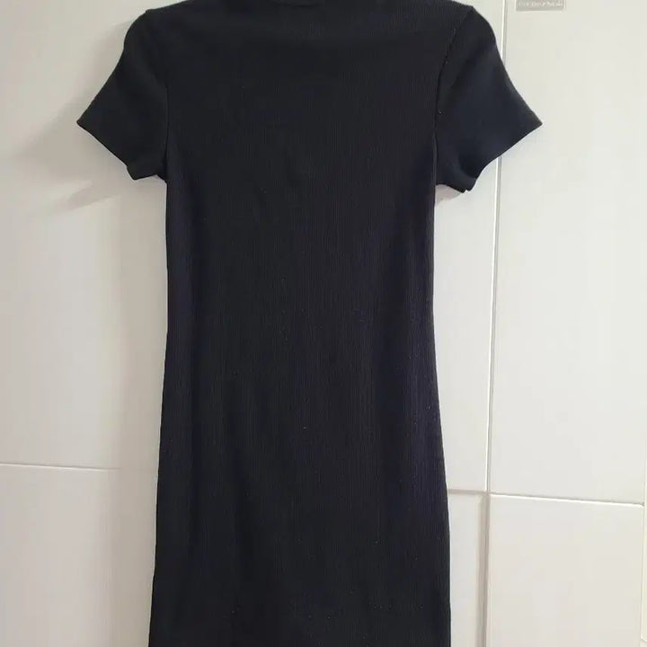 [SOLD OUT] 버쉬카 슬림44사이즈 목지퍼 원피스